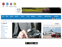 Tablet Screenshot of bigdataanalyticsnews.com